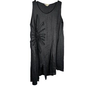 Outline Size Medium Cotton Dress Swim Coverup Coastal Beach Lightweight